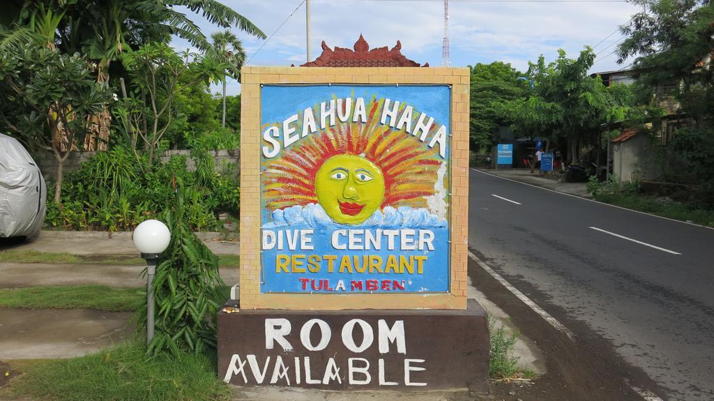 Seahua Ha Ha Tulamben Dive Resort Bagian luar foto